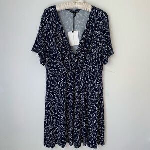 41 Hawthorn Elise Jersey Cross Front Dress
